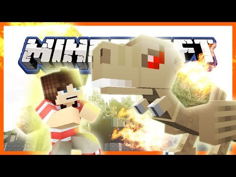 Minecraft Mod vs Mod! JURASSIC WORLD vs NATURAL DISASTERS!