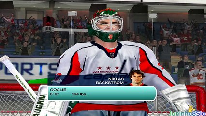 NHL 09-Dynasty mode-Calgary Flames vs Washington Capitals-Game 6