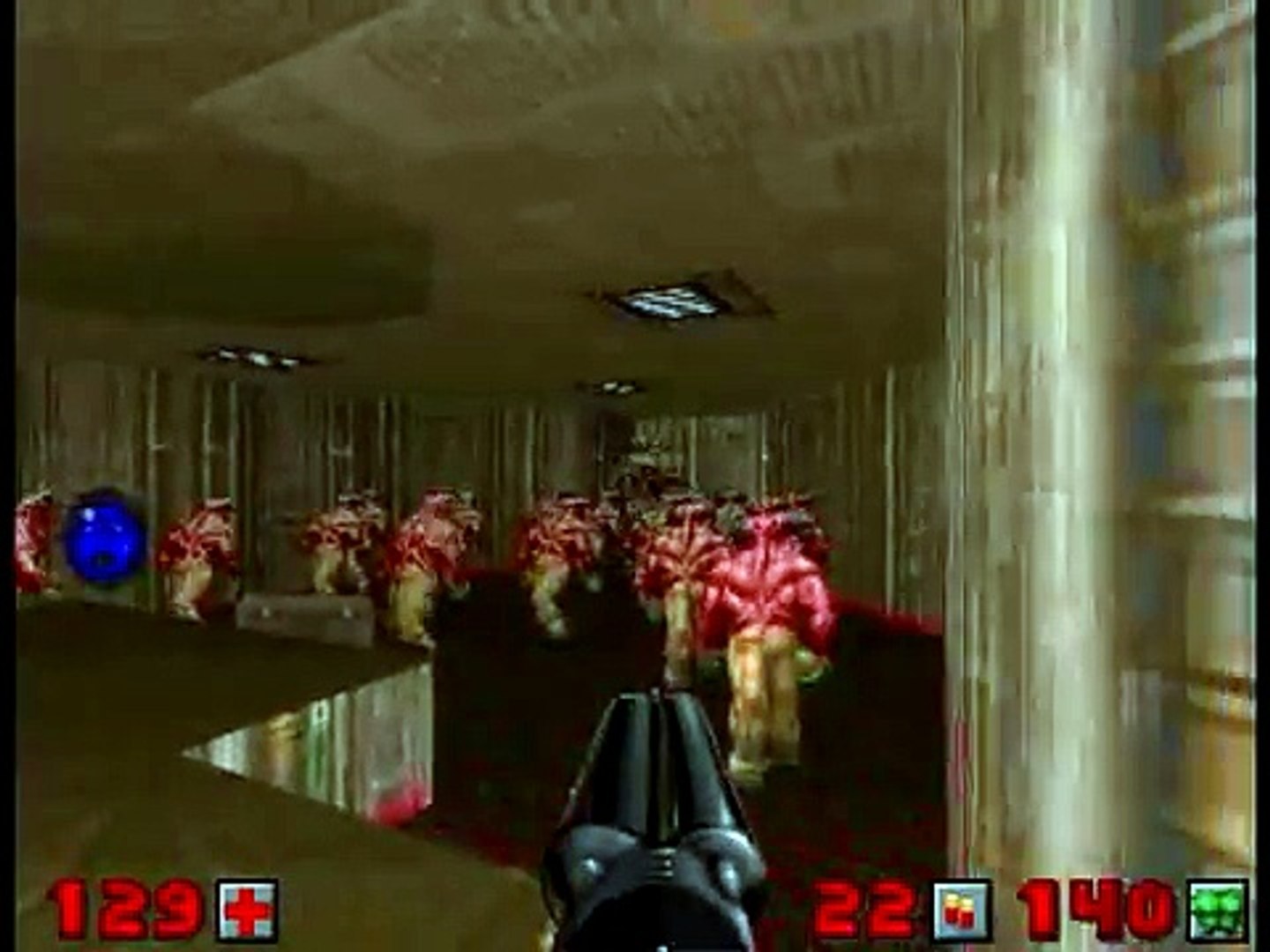 Doom 2 Cyberdemon Vs Barons Of Hell Video Dailymotion
