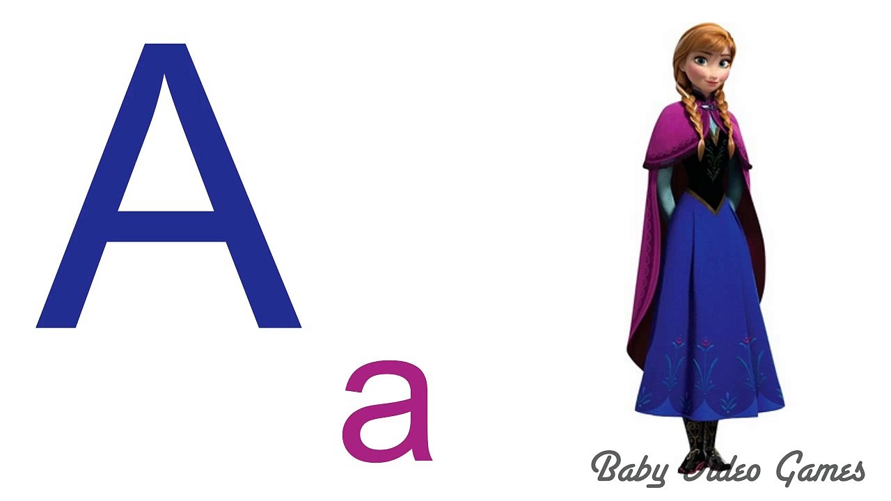 Disney Frozen ABC Song for Kids and Children