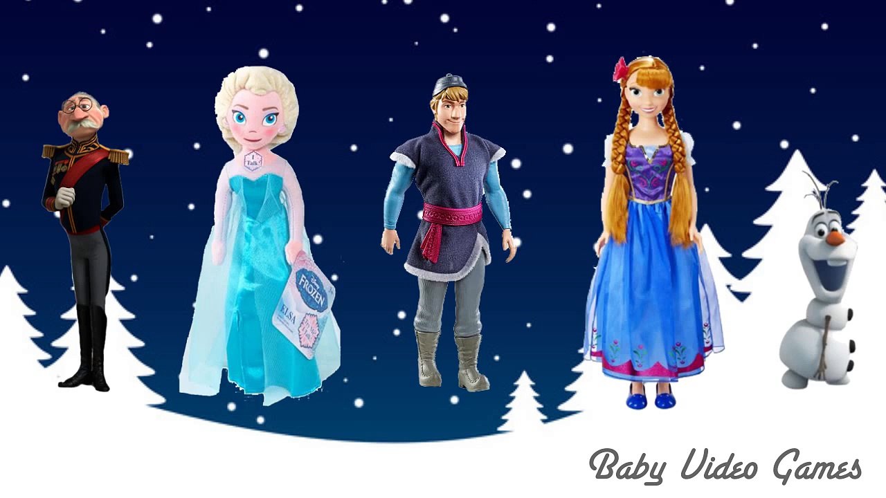 Disney Frozen Finger Fanily Nursery Rhymes