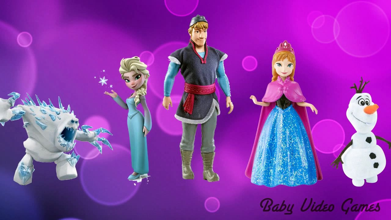 Disney Frozen Kids Song Finger Family Nursery Rhymes