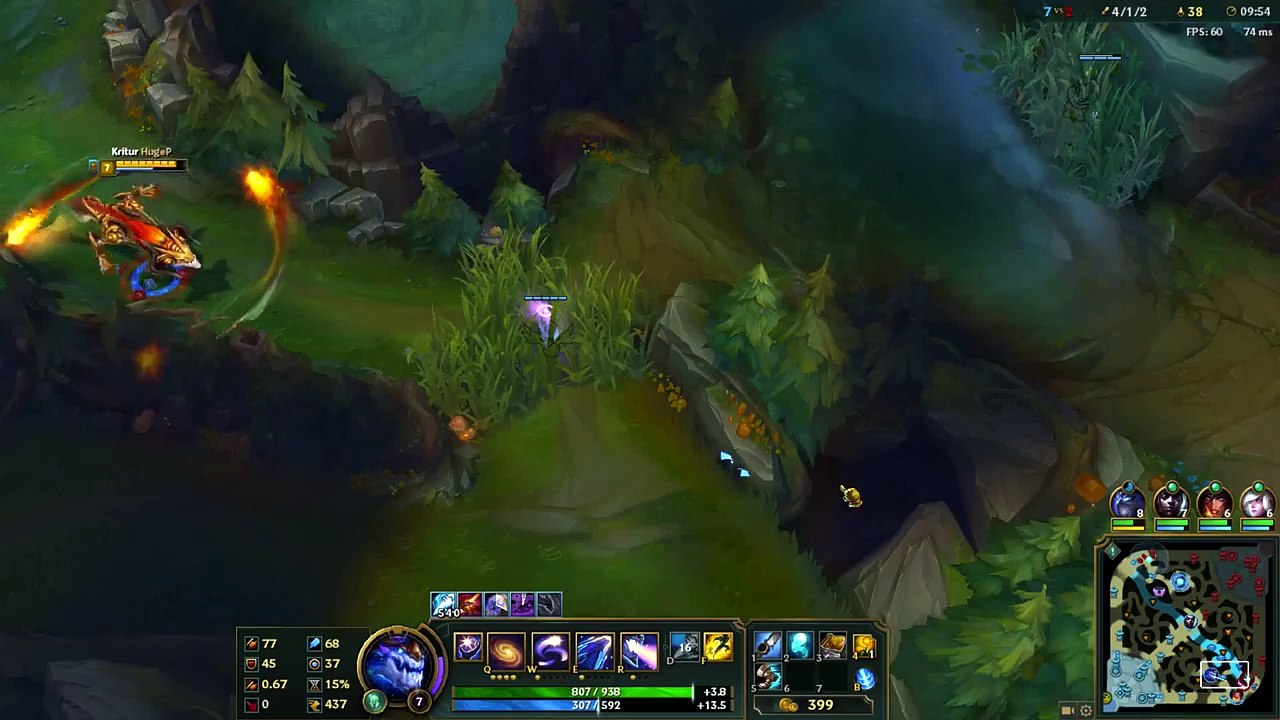 翱銳龍獸R閃 Gank 挺實用的