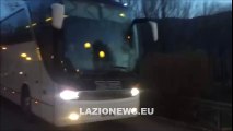 La Lazio arriva a Norcia per il ritiro 04.04.2016