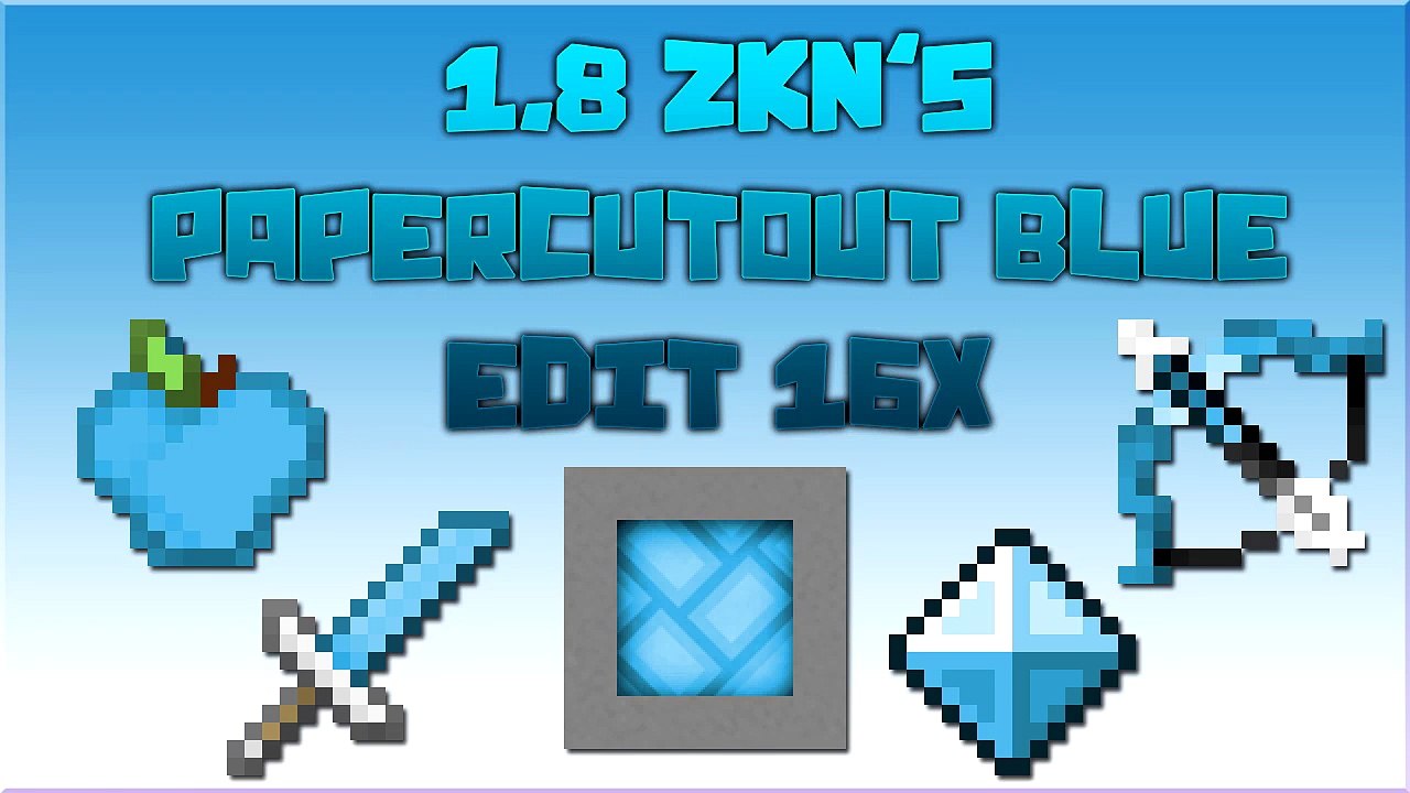 ZKN's PaperCutOut Blue Edit 16x Release - 160k Special