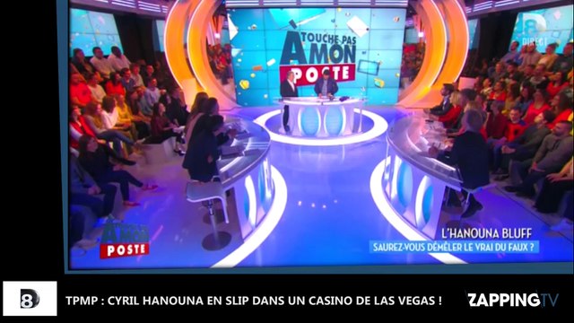 TPMP Cyril Hanouna en slip dans un casino de Las Vegas, la surprenante vidéo