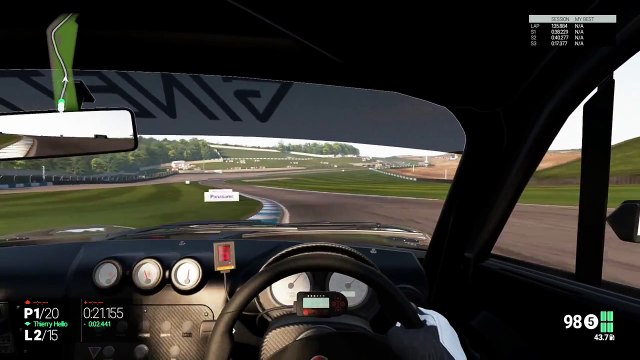 Project Cars PS4 | Career Mode | Ginetta G40 Junior Championship | Round 2 Race 2 Donington Park