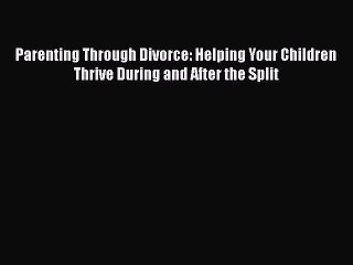 Read Parenting Through Divorce: Helping Your Children Thrive During and After the Split Ebook