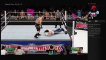 WWE2K16 WrestleMania 32 Brock Lesnar Vs Dean Ambrose