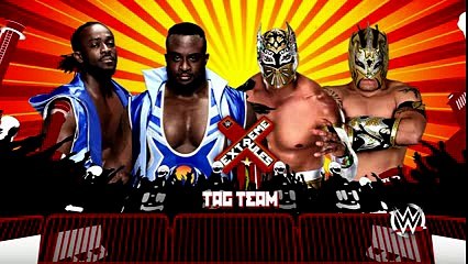 The New Day vs The Lucha Dragons -  Extreme Rules