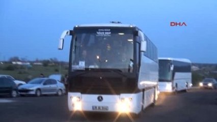 Kırklareli 7 Otobüste 130 Kaçak Getirildi