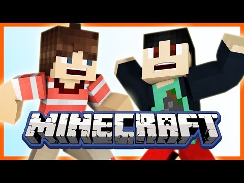 Minecraft MANGO vs LOG Parkour Race! (Minecraft Parkour Race)