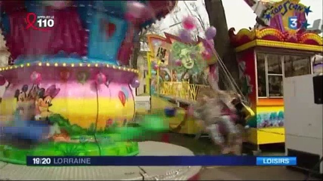 Foire Attractive de Nancy 2016 - Innauguration - 19/20 Lorraine France 3 02/0.4/2016