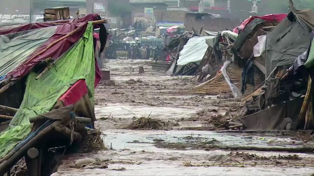 Decenas de muertos por lluvias torrenciales en Pakistán