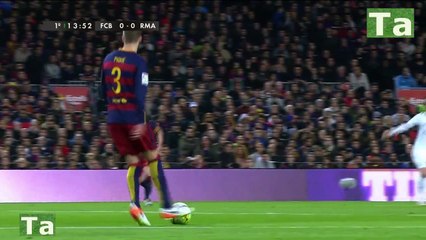 Modric pilnujacy Iniesty i czytanie jego gry