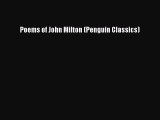 [PDF] Poems of John Milton (Penguin Classics) [Download] Online