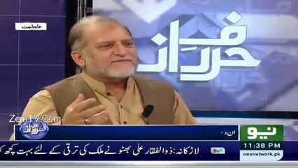 Imran Khan sahi shor machata hai_ Orya Maqbool bashing Sharif Family