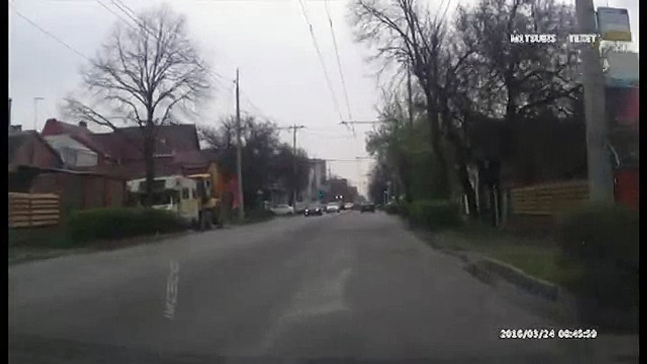 Пешеход попал под раздачу