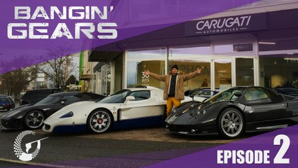 Video herunterladen: BANGIN' GEARS - Maserati MC12 & Koenigsegg CCX & Pagani Zonda F - Episode 2