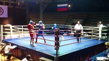Соревнования по боксу  в  Москве Competitions on boxing in Moscow