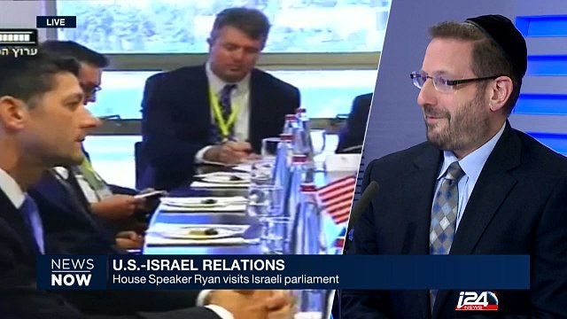 House Speaker Ryan visits Israel Parliament