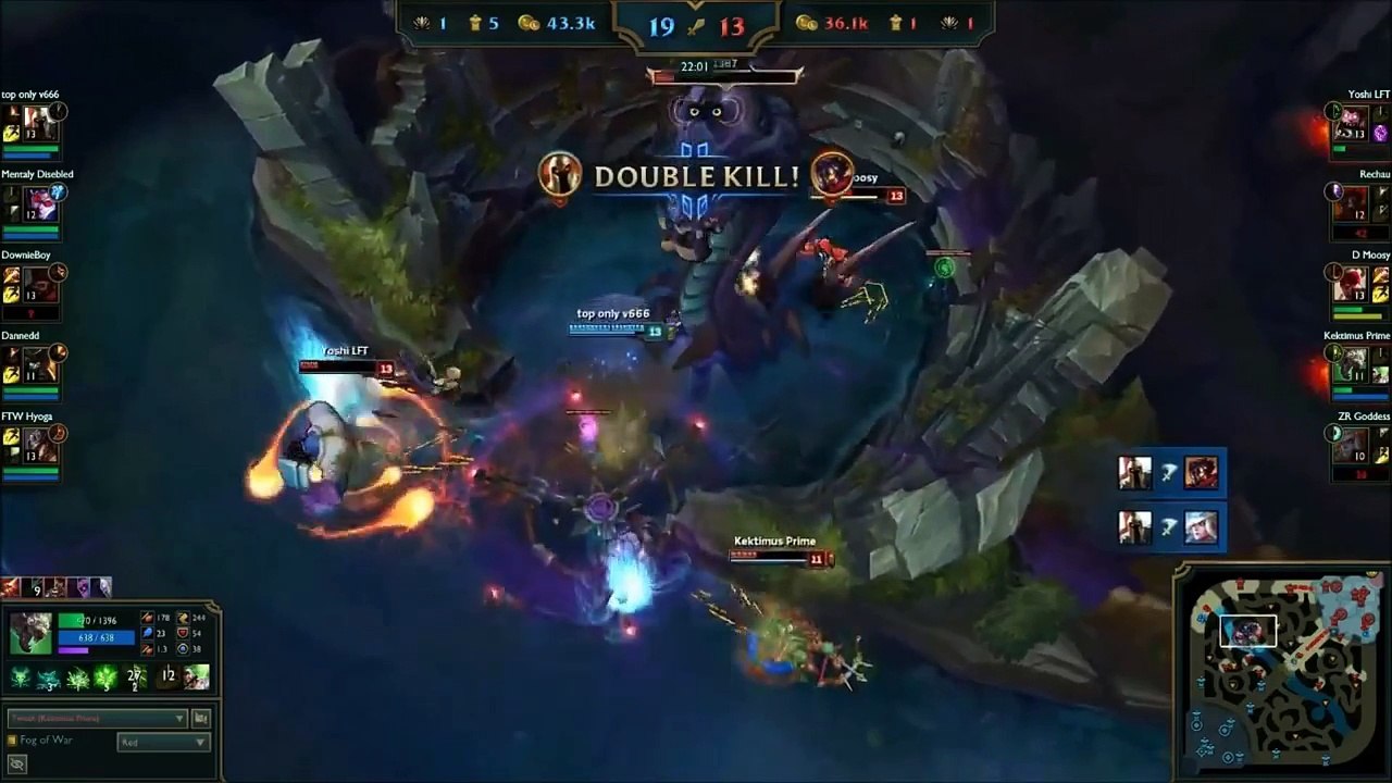 LOL-League of Legends Top 5 Plays Week 2