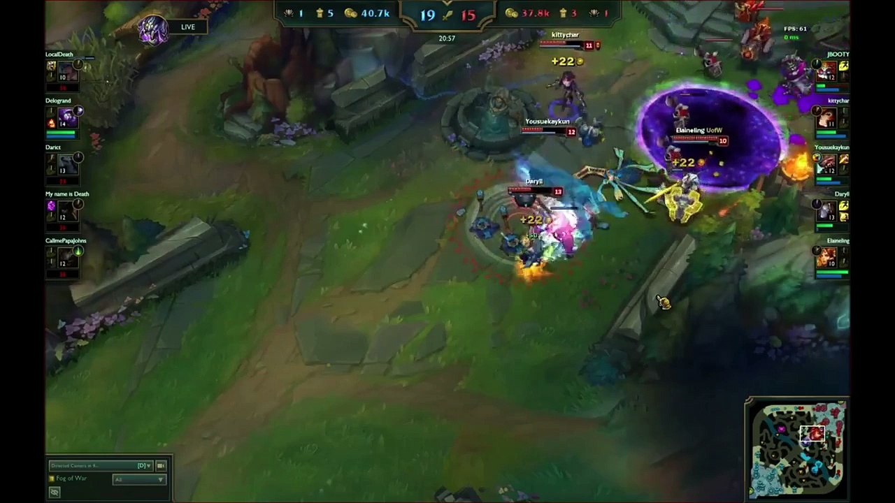 LOL-League of Legends Top 5 Plays Week 4