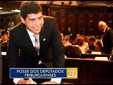 02-02-2015 - POSSE DOS DEPUTADOS FRIBURGUENSES - ZOOM TV JORNAL