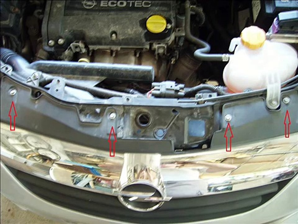 demonter parechoc et phare opel corsa d