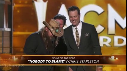 Chris Stapleton ~ Song Of The Year ~ ACM 2016