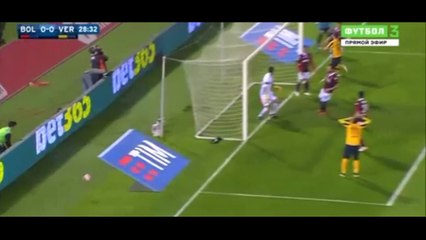 Bologna vs Verona 0-1 ~ Goal Highlights 04.04.2016