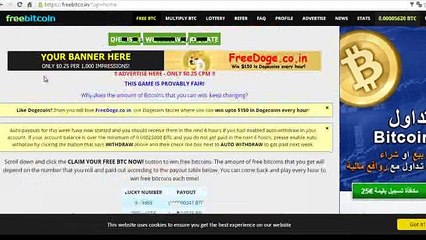 Ganhar bitcoins grátis com FreeBitcoin