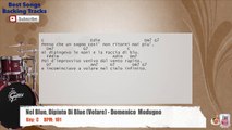 Nel Blue, Dipinto Di Blue (Volare) - Domenico Modugno Drums Backing Track with chords and lyrics