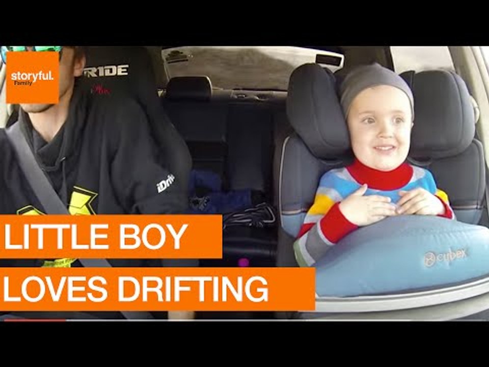 Little Boy Loves Drifting