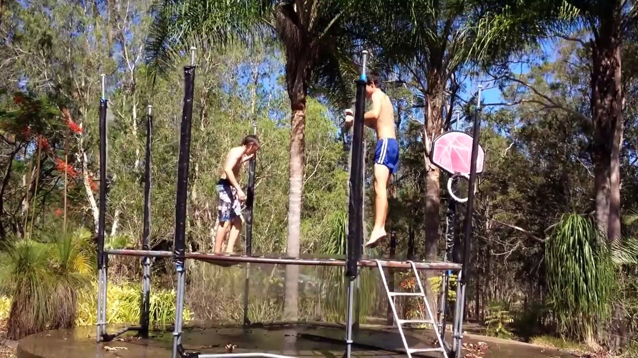 Trampoline Fail!