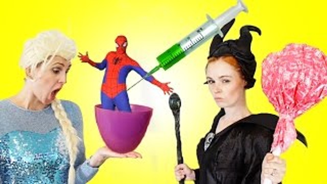 Pink Spidergirl Pregnant vs Doctor vs Joker vs Blue Spiderman vs Spiderman vs Merida Superhero movie