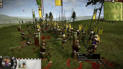 Oda Long Yari Ashigaru  VS Shimzau Katana Heros (Total War: Shogun 2)