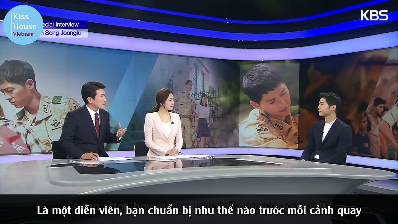 [Kiss House].Vietsub. KBS9 News: Special Guest - Song Joong Ki (full ver.)