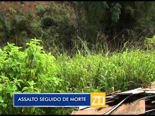 26-01-2015 - ASSALTO SEGUIDO DE MORTE - ZOOM TV JORNAL