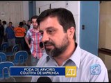 28-01-2015 - COLETIVA PODA DE ÁRVORES - ZOOM TV JORNAL