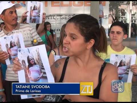 18-12-2014 - MANIFESTAÇÃO CASO LARISSA - ZOOM TV JORNAL