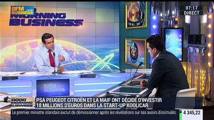 "Koolicar équipe les voitures d'un boîtier électronique qui permet aux propriétaires de les partager en toute sécurité", Stéphane Savouré - 05/04