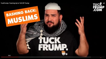 TuckFrump a Protest by Fearful People Against Donald Trump