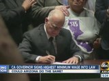 CA Gov. signs $15 minimum wage bill