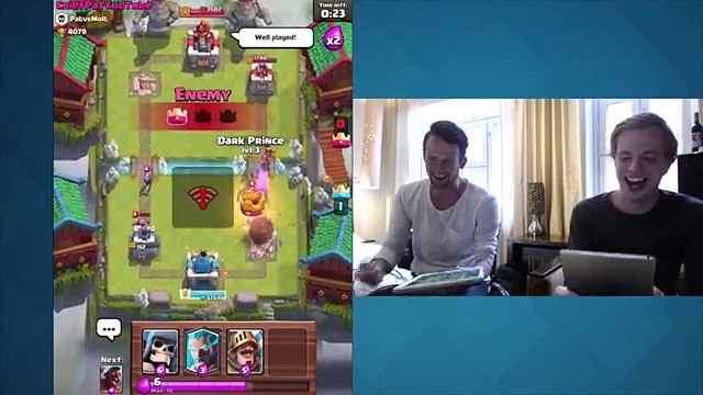 GIRLS VS GUYS CHALLENGE Clash Royale MOLT VS PAT