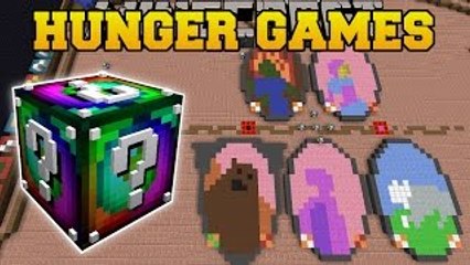 PopularMMOs Minecraft: HEARTHSTONE HUNGER GAMES - Lucky Block Mod
