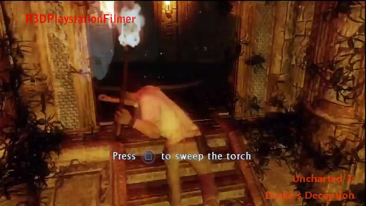 Uncharted 3: Drake's Deception Walkthrough Chapter 11 - As Above, So Below {9 Treasures}