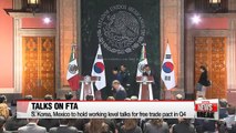 Leaders of Korea and Mexico agree to upgrade economic cooperation