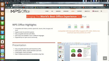 BEST ms office alternative for linux