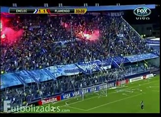 Emelec 3 - Flamengo 2 - (Resumen del partido 4 Abril 2012 Libertadores)